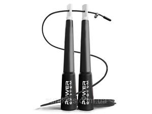 Скакалка швидкісна Power System PS-4033 Crossfit Jump Rope Black (2,8m.)