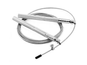 Скакалка швидкісна Power System PS-4064 Ultra Jump Rope Silver (2,75m.)