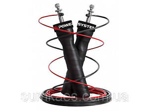 Скакалка швидкісна Power System PS-4079 Hi-Spedd Jump Rope Black (3m.)