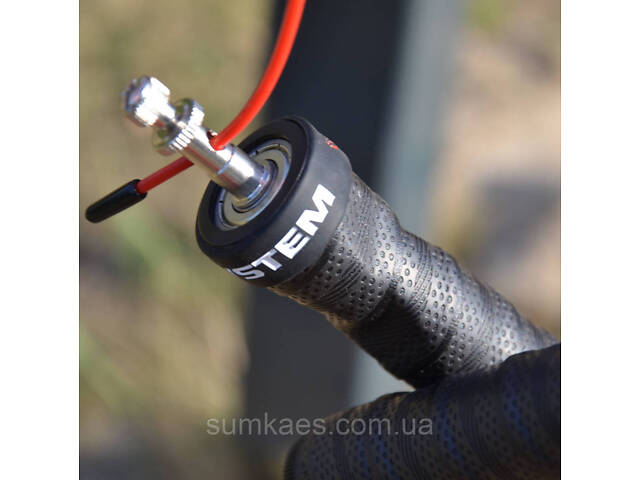 Скакалка швидкісна Power System PS-4079 Hi-Spedd Jump Rope Black (3m.) - Фото 3