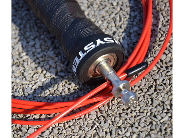 Скакалка швидкісна Power System PS-4079 Hi-Spedd Jump Rope Black (3m.) - Фото 6