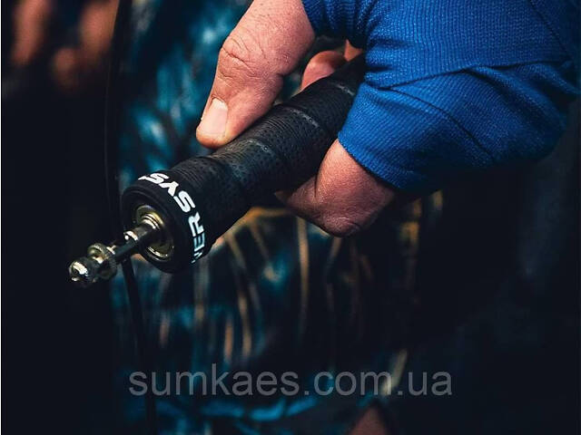 Скакалка швидкісна Power System PS-4079 Hi-Spedd Jump Rope Black (3m.) - Фото 10