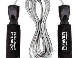 Скакалка швидкісна з підшипниками Power System PS-4004 Speed Jump Rope (2,8m.)