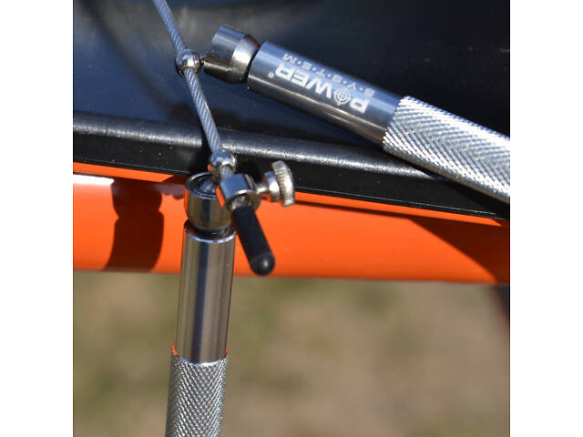 Скакалка швидкісна Power System PS-4064 Ultra Jump Rope Silver (2,75m.) - Фото 4