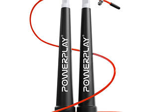 Скакалка швидкісна PowerPlay 4202 Ultra Speed Rope Червона (2,9m.)