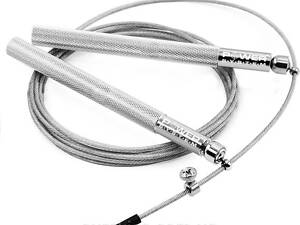 Скакалка швидкісна Power System PS-4064 Ultra Jump Rope Silver (2,75m.)