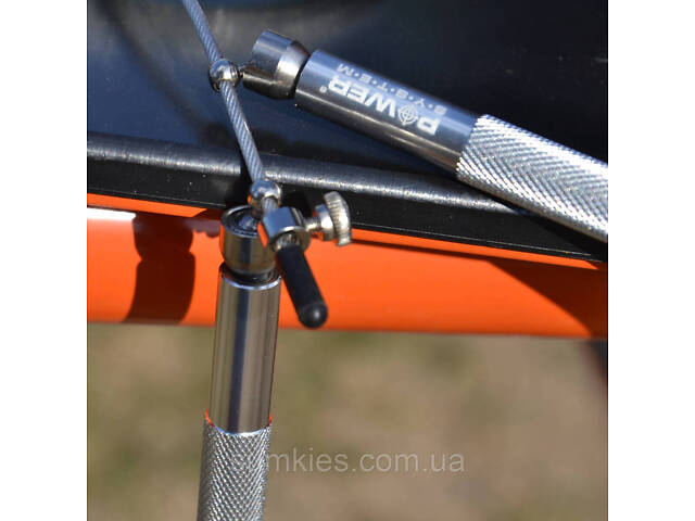 Скакалка швидкісна Power System PS-4064 Ultra Jump Rope Silver (2,75m.) - Фото 4