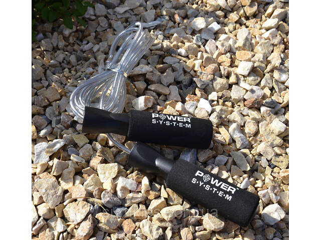 Скакалка швидкісна з підшипниками Power System PS-4004 Speed Jump Rope (2,8m.) - Фото 4