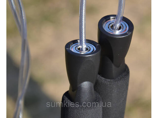Скакалка швидкісна з підшипниками Power System PS-4004 Speed Jump Rope (2,8m.) - Фото 7