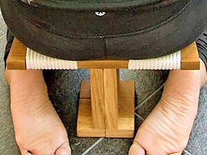 Скамейка для медитации 'Паланта' сиена