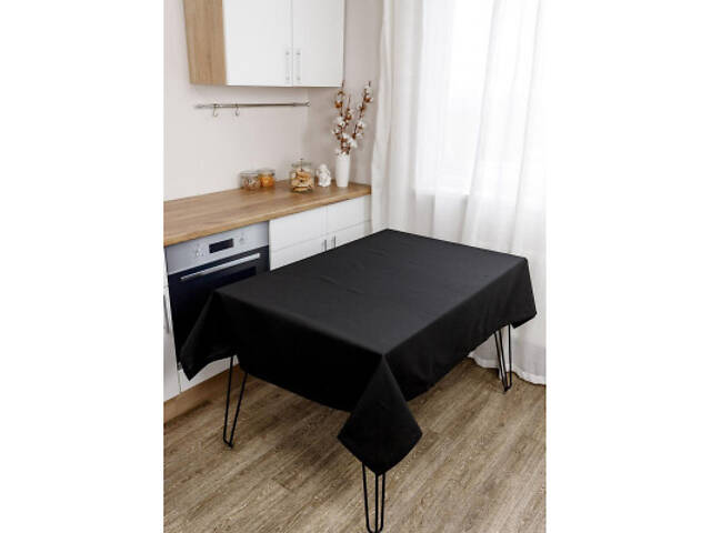 Скатерть Прованс Kelly чорна 140х140 см (032908) - Фото 2