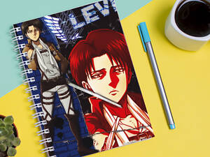 Скетчбук Sketchbook блокнот для малювання з принтом 'Attack on Titan - Вторгнення титанів 11' А3 Кавун 48