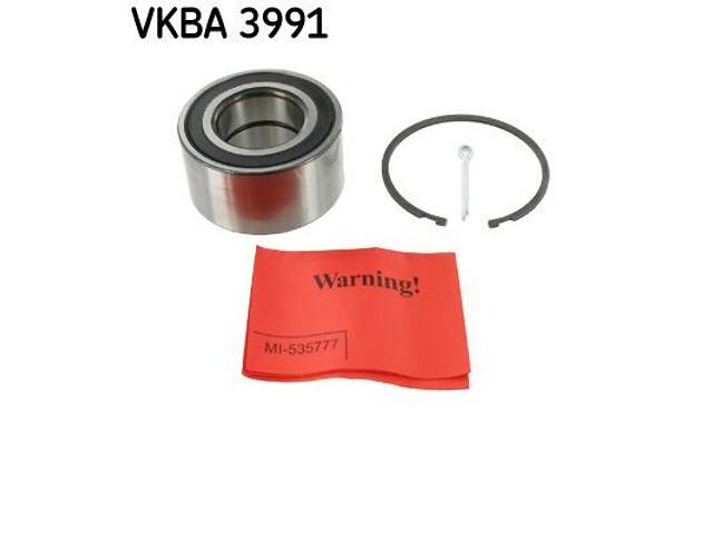 SKF VKBA 3991 Підшипник маточини (передньої) Nissan Micra/Note 10- (37x71x37) (+ABS)