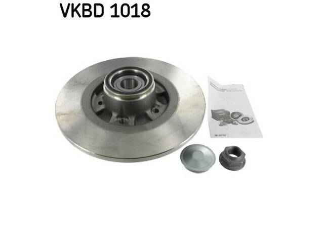 SKF VKBD 1018 Диск тормозной (задний) Renault Kangoo 08- (274х11) (+ABS) (с подшипником)