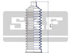 SKF VKJP 2072. Комплект пильовика, приводний вал