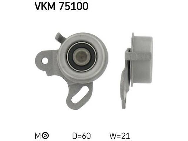 SKF VKM 75100 Ролик ГРМ Mitsubishi Colt I/II/III 1.2-1.5 78-92 (натяжний) (60x21)