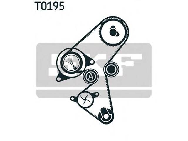 SKF VKMA 03316. Комплект ремня грм