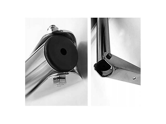 Складні сходи для басейну та човна з нержавіючої сталі KAOLALI з 4 сходинками, антиковзким покриттям, навантаження до 150 кг, для - Фото 6