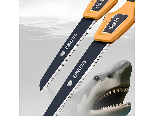 Складна пилка по дереву Folding Saw S250. Складна ножівка для дерева. Компактна пилка - Фото 1