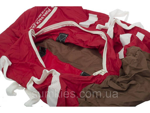 Складана спортивна сумка Puma Pack Away Barrel червона на 40 л - Фото 3