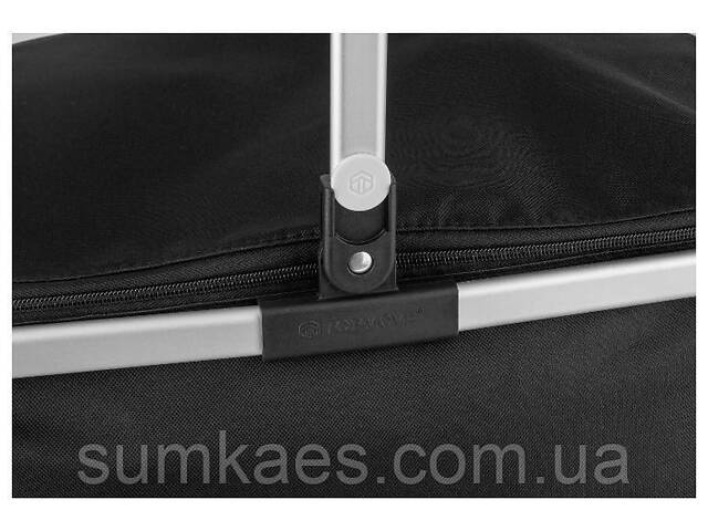 Складана сумка, кошик з алюмінієвою рамою 26L Topmove зелена - Фото 6