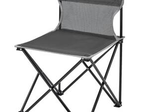 Складане крісло KingCamp Compact Chair in Steel M (1026-KC3832_BLACKGREYCHEC)