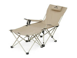 Складное туристическое кресло Naturehike CNK2350JJ011 алюминий (Бежевый)