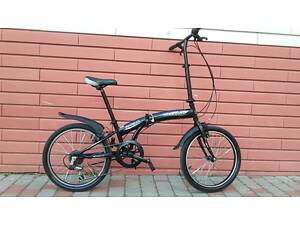 Складний сталевий велосипед з Німеччини SCHIANO 20 колеса Shimano 6.