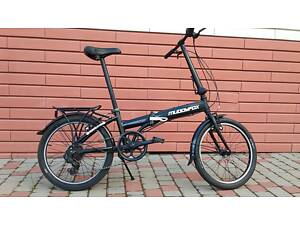 Складной алюминиевый велосипед из Германии 20' MUDDYFOX Shimano 6.