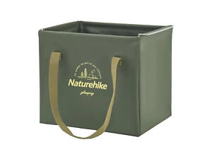 Складной контейнер для воды из ПВХ Naturehike CNH22SN002, 20л, темно-зеленый