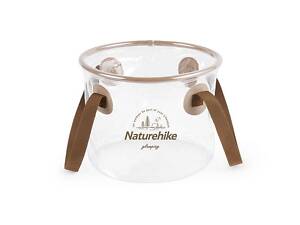 Складной контейнер для воды из ПВХ Naturehike NH20SJ040, 10л, прозрачный