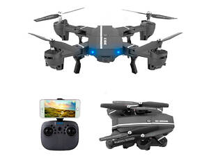 Складний квадрокоптер-трансформер з камерою RC 8807 HD WiFi Портативний Легкокерований дрон.