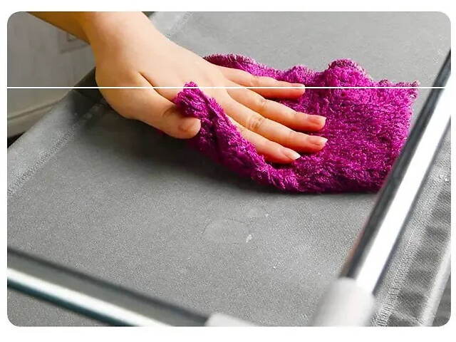 Складана тканинна шафа для взуття YH8806 на 5 секцій Коричнева - Фото 7