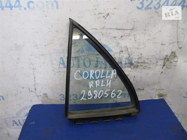 Скло дверей глухе задн. лів. TOYOTA COROLLA 120 00-05 6812412760