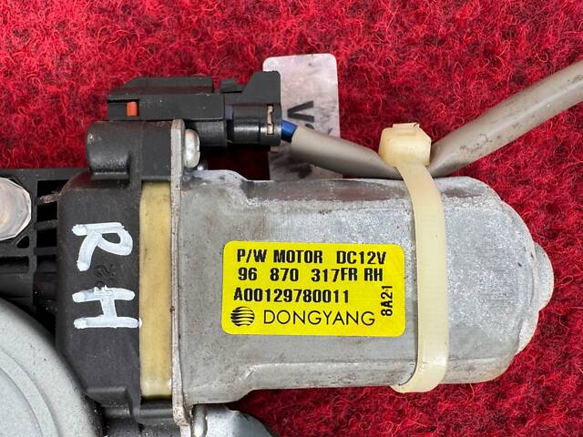 Склопідйомник передній правий Chevrolet Aveo T250 96870317 2006-2012 - Фото 3