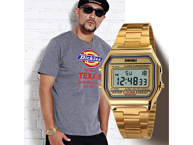 Skmei 1123GD Gold - Фото 3