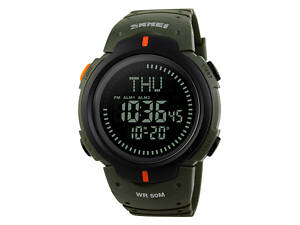 Skmei 1231AG Military Smart Watch + Compass