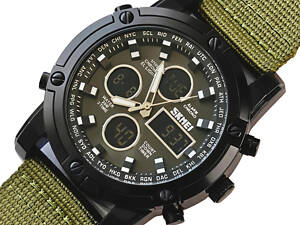 Skmei Molot Green Stryker, 2 ремінці