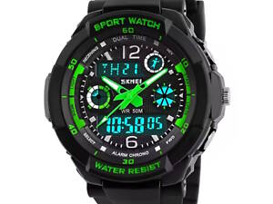 Skmei S-Shock Green 0931