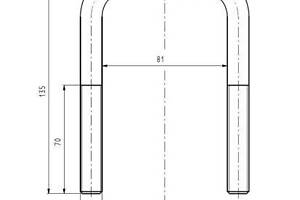 Скоба рессоры STR50206