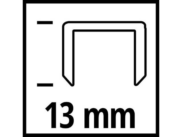 Дужки для будівельного степлера Einhell 5.7х13мм, 3000шт. (4137850) - Фото 3