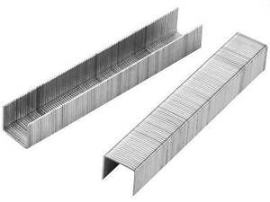 Скобы для строительного степлера Tolsen тип-53 скоба 8х0.7мм 1000шт (43024)