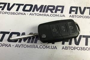 Ключ замка зажигания Skoda Fabia 2 2007-2014 3T0837202H