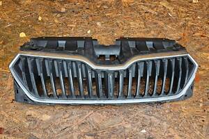 SKODA FABIA III LIFT GRILL РЕШІТКА ПЕРЕДНЬОГО БАМПЕРА