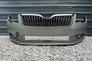 SKODA SUPERB II 2 13-15R БАМПЕР ПЕРЕДНИЙ