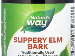 Слизький в’яз Natures Way Slippery Elm Bark 100 капс