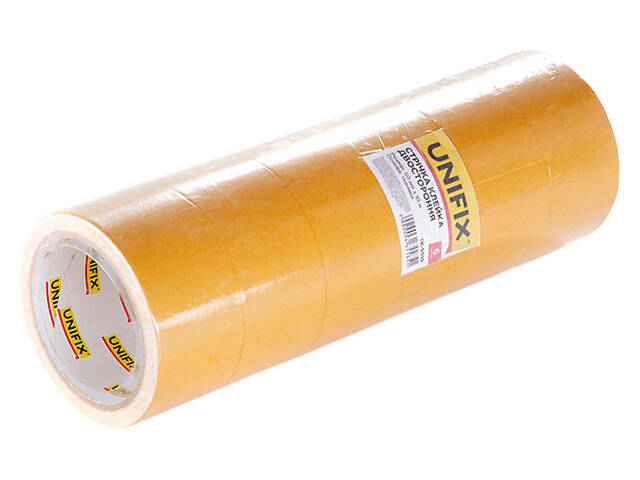 Скотч двосторонній Unifix 50 мм x 25 м тканина (TK-5025) - Фото 2