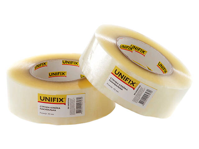Скотч Unifix - 45 мм × 250 м × 40 мкм прозрачный