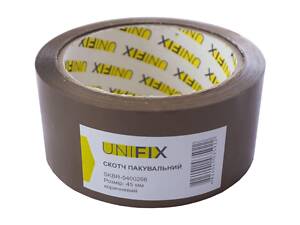 Скотч Unifix 45 мм x 80 м x 40 мкм коричневый (SKBR-5400266)