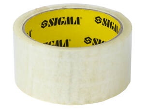 Скотч пакувальний прозорий 45мм×50м SIGMA (8401221)